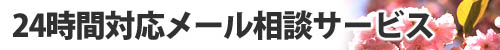 24時間対応メール相談サービス